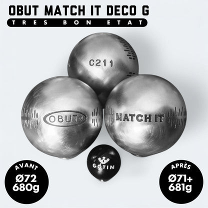 𝗢𝗯𝘂𝘁 MATCH IT Déco G [72/680g] restaurées à [71+/681g] ✨ 𝙊𝙘𝙘𝙖𝙨𝙞𝙤𝙣𝙨