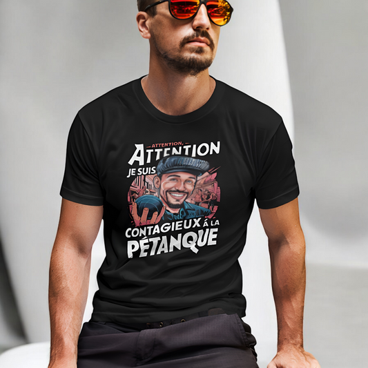 𝗚𝗢𝗧𝗜𝗡 "Attention, je suis contagieux à la pétanque" 𝙃𝙤𝙢𝙢𝙚