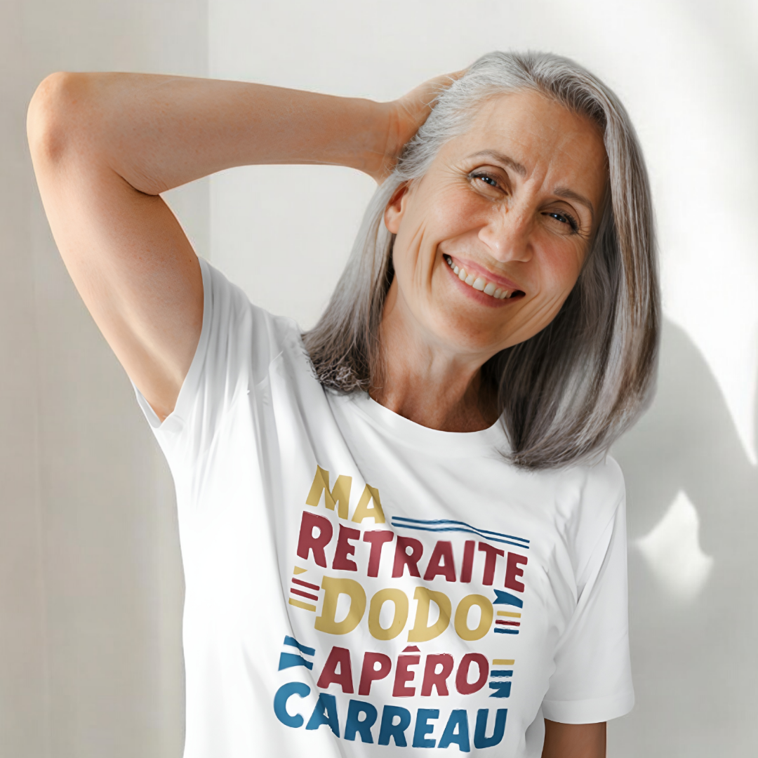 𝗚𝗢𝗧𝗜𝗡 "Ma Retraite, Dodo, Apéro, Carreau" 𝙈𝙞𝙭𝙩𝙚